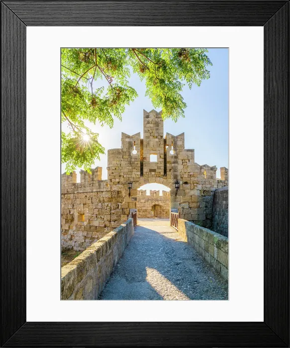 Framed Print : Saint Paul's Gate, Rhodes Town, Rhodes, Dodecanese Islands, Greece Framed Print : Saint Paul's Gate, Rhodes Town, Rhodes, Dodecanese Islands, Greece