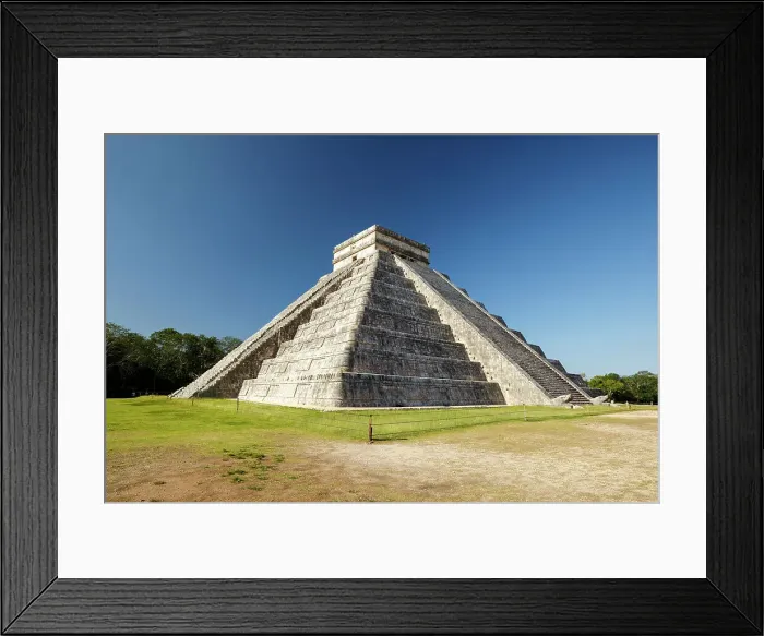 Framed Print : Temple of Kukulkan, El Castillo, Chichen Itza, Yucatan, Mexico Framed Print : Temple of Kukulkan, El Castillo, Chichen Itza, Yucatan, Mexico