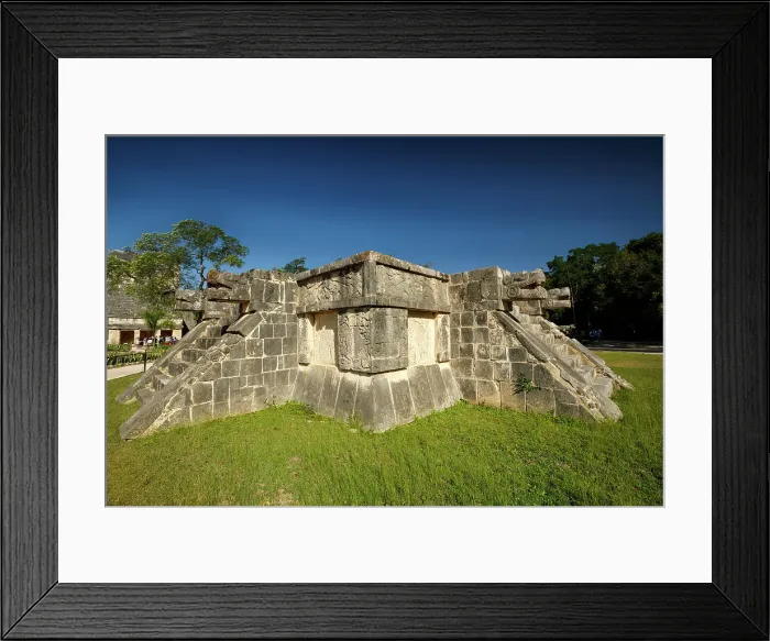 Framed Print : Plaform of the Tigers and the Eagles, Chichen Itza, Yucatan, Mexico Framed Print : Plaform of the Tigers and the Eagles, Chichen Itza, Yucatan, Mexico