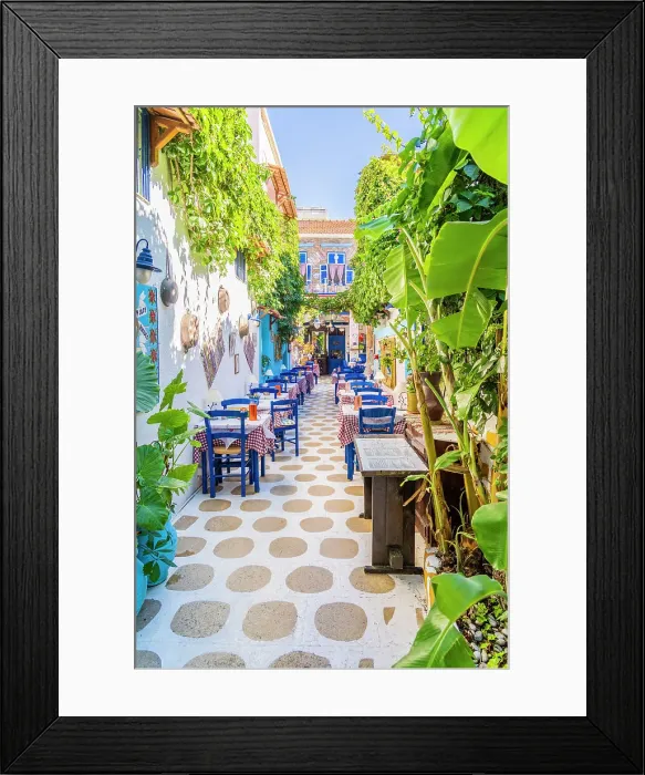 Framed Print : La Casa restaurant, Rhodes Town, Rhodes, Dodecanese Islands, Greece Framed Print : La Casa restaurant, Rhodes Town, Rhodes, Dodecanese Islands, Greece