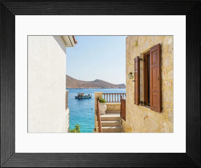 Framed Print : Halki, Chalki, Dodecanese Islands, Greece Framed Print : Halki, Chalki, Dodecanese Islands, Greece