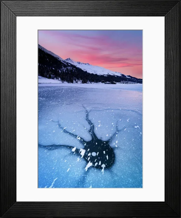 Framed Print : Lake Champfer, Graubunden canton, Engadine, Switzerland Framed Print : Lake Champfer, Graubunden canton, Engadine, Switzerland