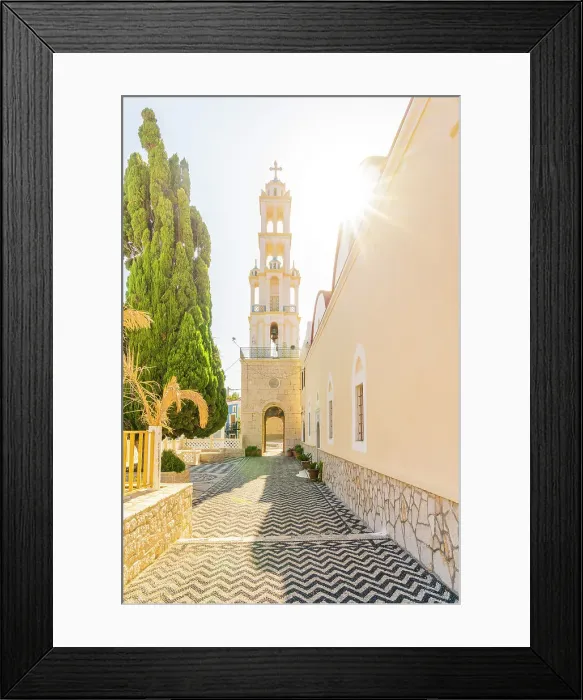 Framed Print : Saint Nicholas Church, Halki, Chalki, Dodecanese Islands, Greece Framed Print : Saint Nicholas Church, Halki, Chalki, Dodecanese Islands, Greece