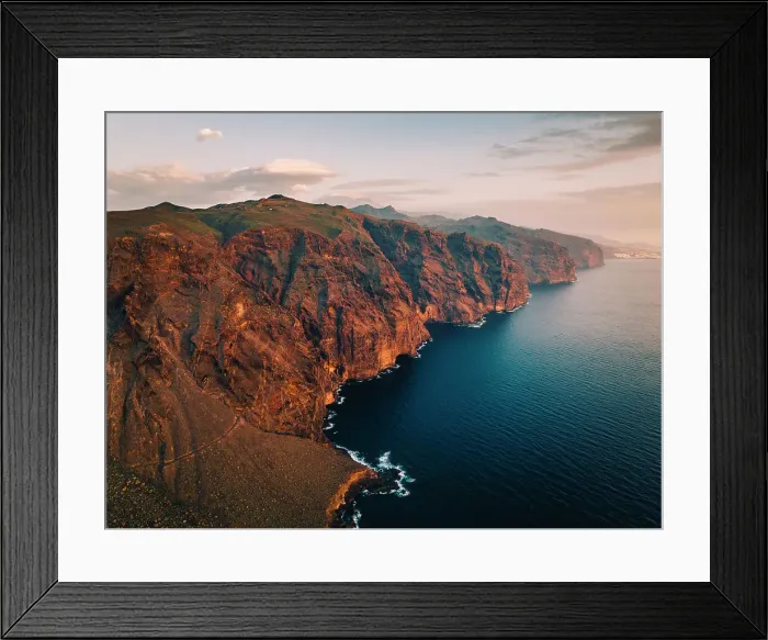 Framed Print : Punta Teno. Tenerife, Canary Islands, Spain
