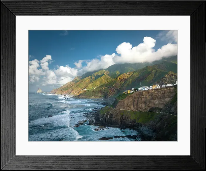 Framed Print : Benijo coastal region. Tenerife, Canary islands, Spain Framed Print : Benijo coastal region. Tenerife, Canary islands, Spain