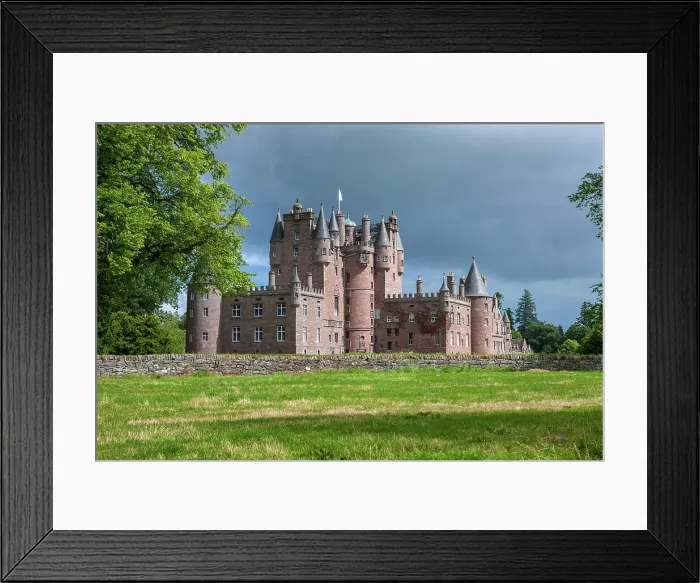 Framed Print : Scotland, Angus, Glamis Castle Framed Print : Scotland, Angus, Glamis Castle