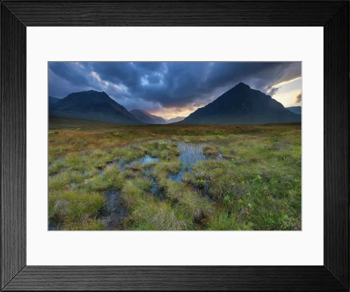Framed Print : Scotland, Rannoch Moor Framed Print : Scotland, Rannoch Moor