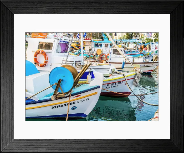 Framed Print : The harbour in Kos Town, Kos, Dodecanese Islands, Greece Framed Print : The harbour in Kos Town, Kos, Dodecanese Islands, Greece