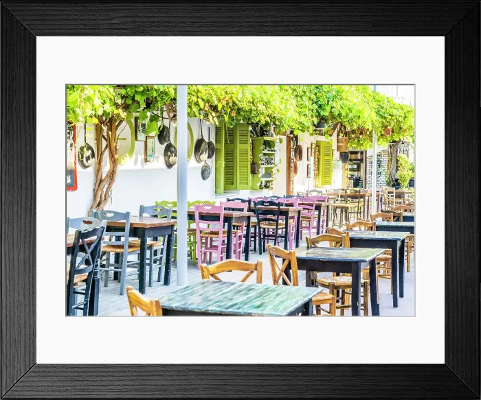Framed Print : The Meze Academy restaurant, Kos Town, Kos, Dodecanese Islands, Greece Framed Print : The Meze Academy restaurant, Kos Town, Kos, Dodecanese Islands, Greece