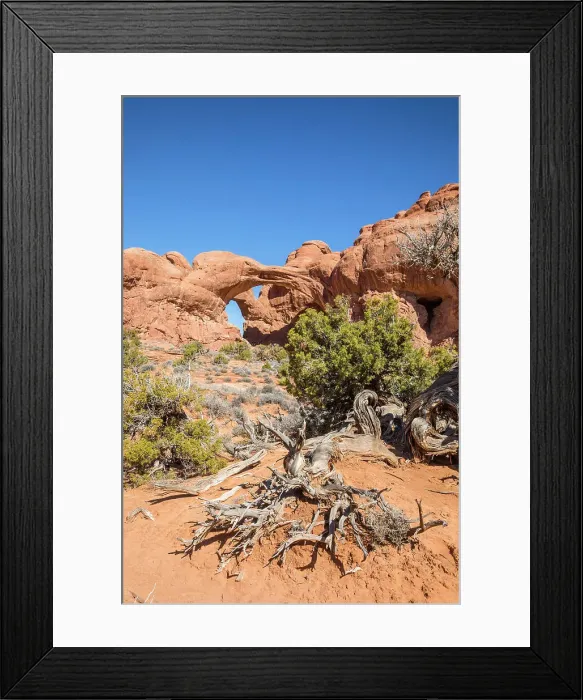 Framed Print : Double Arch, Arches National Park, Utah, USA Framed Print : Double Arch, Arches National Park, Utah, USA