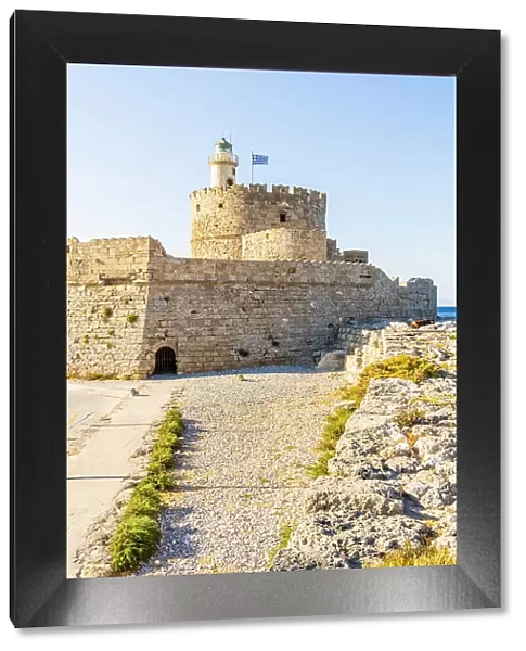 Saint Nicholas Fortress, Rhodes Town, Rhodes, Dodecanese Islands, Greece