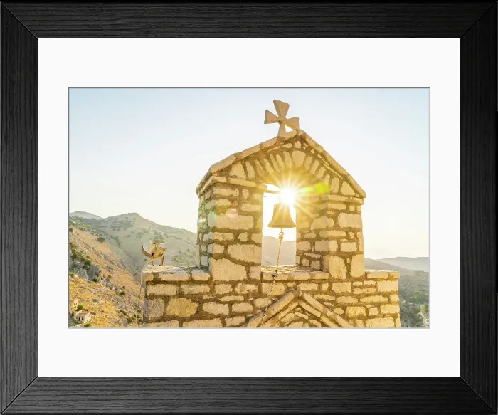 Framed Print : Bell Tower, Symi, Dodecanese Islands, Greece Framed Print : Bell Tower, Symi, Dodecanese Islands, Greece