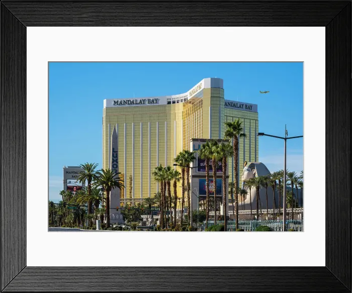 Framed Print : Mandalay Bay hotel, The Strip, Las Vegas, Nevada, USA Framed Print : Mandalay Bay hotel, The Strip, Las Vegas, Nevada, USA