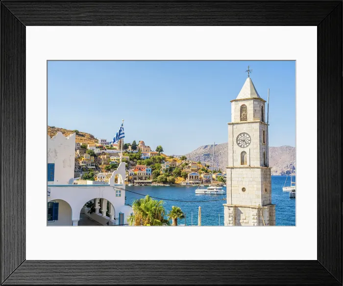 Framed Print : Symi, Dodecanese Islands, Greece Framed Print : Symi, Dodecanese Islands, Greece