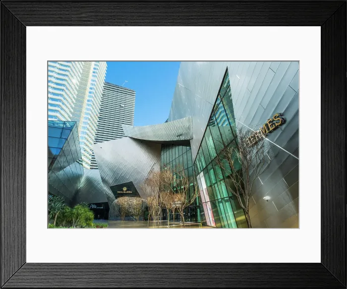 Framed Print : The Shops at Crystals, City Center, The Strip, Las Vegas, Nevada, USA Framed Print : The Shops at Crystals, City Center, The Strip, Las Vegas, Nevada, USA