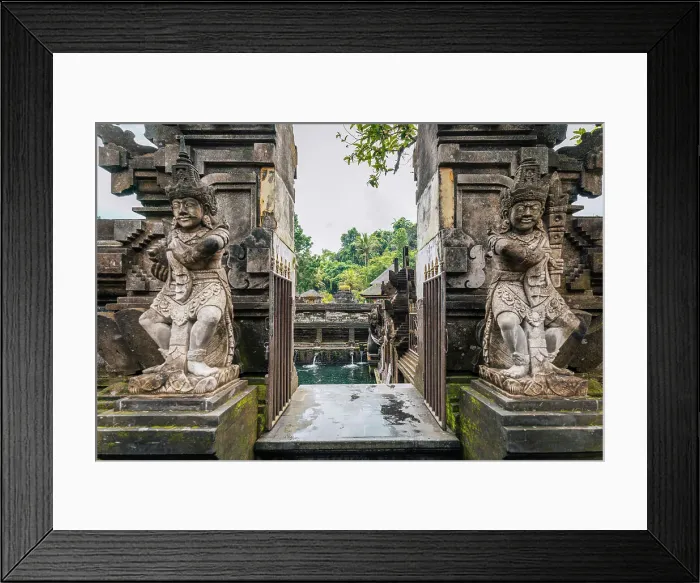 Framed Print : Tirta Empul Temple, Bali, Indonesia Framed Print : Tirta Empul Temple, Bali, Indonesia