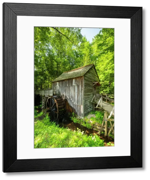 Framed Print : Grist Mill and water wheel, Cades Cove, Cable Mill Historic Area, Great Smoky Mountains National Park, North Carolina, USA Framed Print : Grist Mill and water wheel, Cades Cove, Cable Mill Historic Area, Great Smoky Mountains National Park, North Carolina, USA