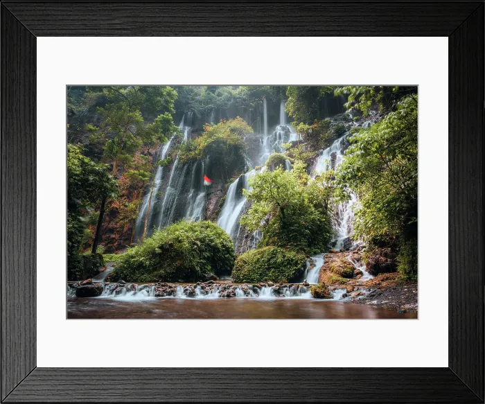 Framed Print : Goa Tetes waterfall near Tumpak Sewu, East Java, Indonesia Framed Print : Goa Tetes waterfall near Tumpak Sewu, East Java, Indonesia