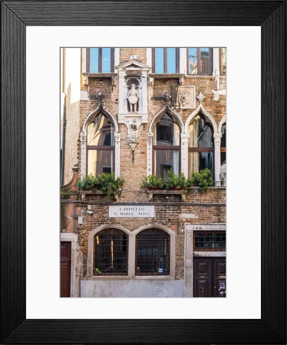 Framed Print : Campiello S. Maria Nova, Castello, Venice, Veneto, Italy Framed Print : Campiello S. Maria Nova, Castello, Venice, Veneto, Italy