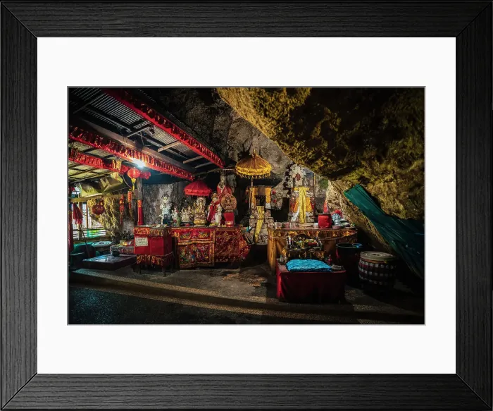 Framed Print : Goa Giri Putri temple in the cave, Nusa Penida, Bali, Indonesia Framed Print : Goa Giri Putri temple in the cave, Nusa Penida, Bali, Indonesia