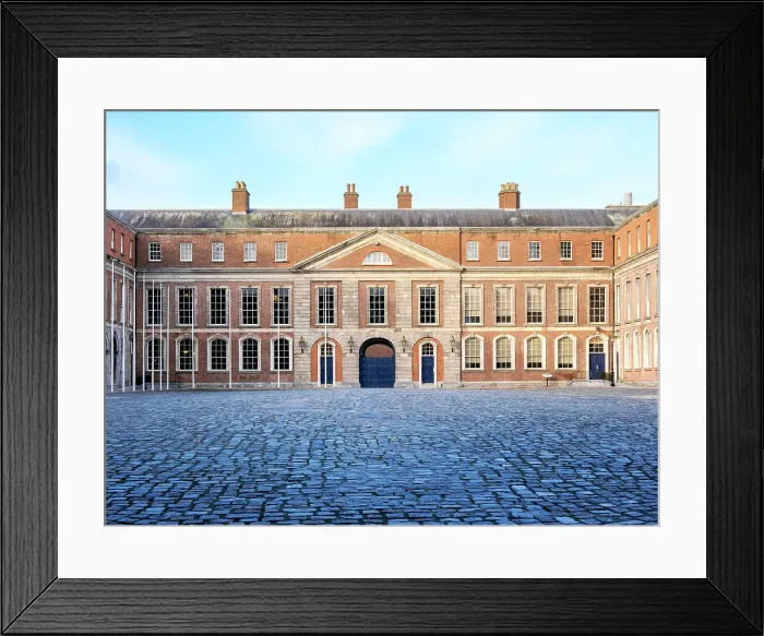 Framed Print : George's Hall, Dublin Castle, Dublin, Ireland