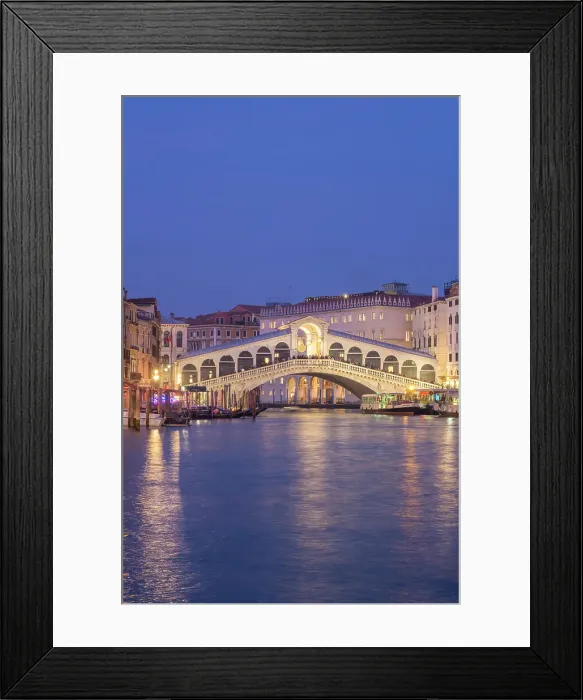 Framed Print : Rialto Bridge, Grand Canal, Venice, Veneto, Italy Framed Print : Rialto Bridge, Grand Canal, Venice, Veneto, Italy