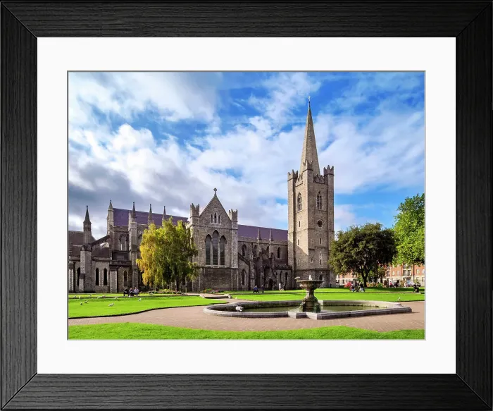 Framed Print : St Patrick's Cathedral, Dublin, Ireland Framed Print : St Patrick's Cathedral, Dublin, Ireland
