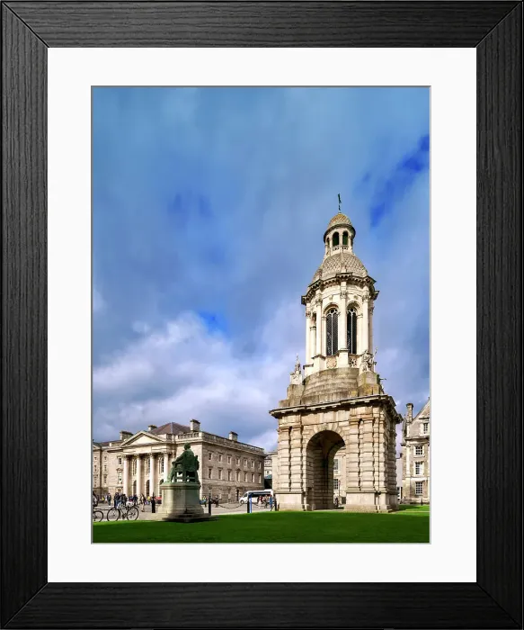 Framed Print : The Campanile of Trinity College, Dublin, Ireland Framed Print : The Campanile of Trinity College, Dublin, Ireland