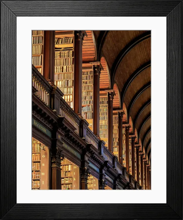 Framed Print : The Long Room, Old Library, Trinity College, Dublin, Ireland Framed Print : The Long Room, Old Library, Trinity College, Dublin, Ireland