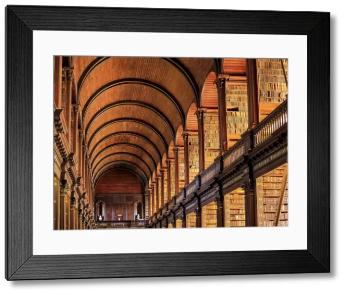 Framed Print : The Long Room, Old Library, Trinity College, Dublin, Ireland Framed Print : The Long Room, Old Library, Trinity College, Dublin, Ireland
