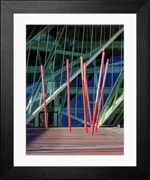 Framed Print : Bord Gais Energy Theatre, detailed view, Dublin, Ireland Framed Print : Bord Gais Energy Theatre, detailed view, Dublin, Ireland