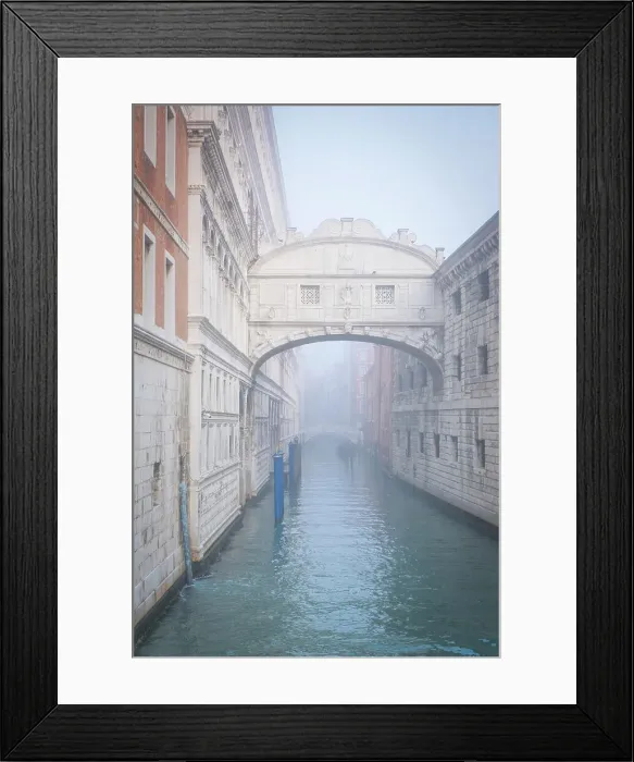 Framed Print : Bridge of Sighs, Venice, Veneto, Italy