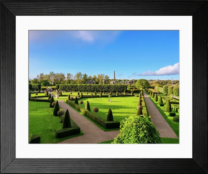 Framed Print : The Gardens at the Royal Hospital Kilmainham, Dublin, Ireland Framed Print : The Gardens at the Royal Hospital Kilmainham, Dublin, Ireland