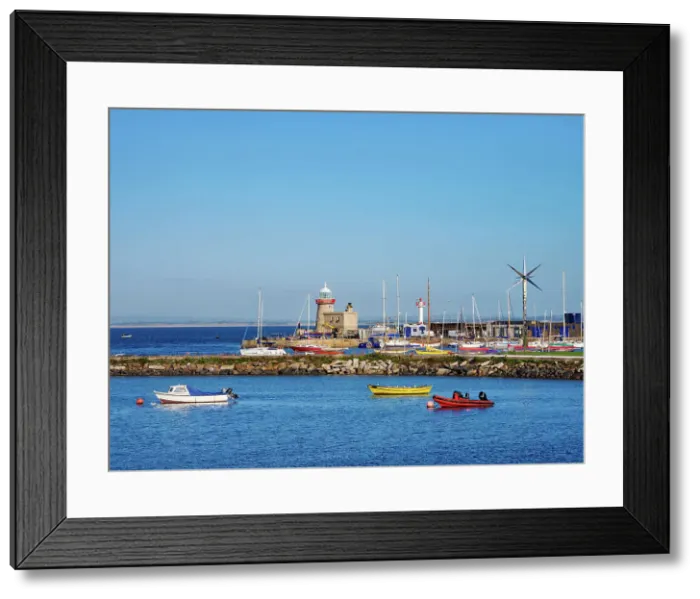 Framed Print : Howth Lighthouse and Harbour, Howth, County Dublin, Ireland Framed Print : Howth Lighthouse and Harbour, Howth, County Dublin, Ireland