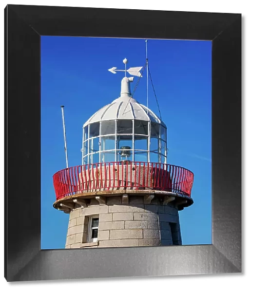 Howth Lighthouse, detailed view, Howth, County Dublin, Ireland