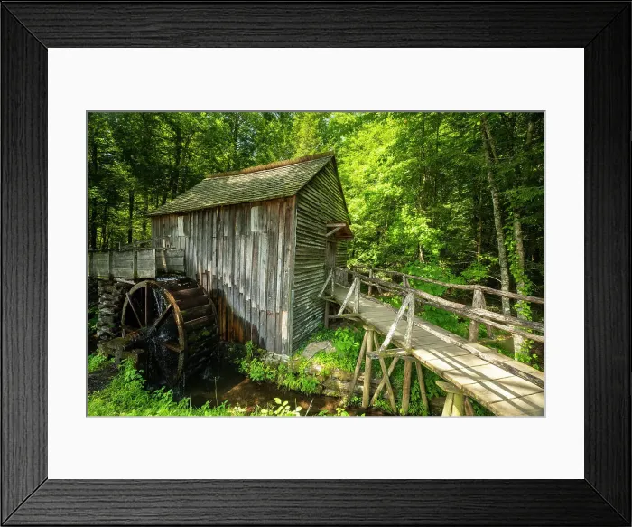 Framed Print : Grist Mill and water wheel, Cades Cove, Cable Mill Historic Area, Great Smoky Mountains National Park, North Carolina, USA Framed Print : Grist Mill and water wheel, Cades Cove, Cable Mill Historic Area, Great Smoky Mountains National Park, North Carolina, USA