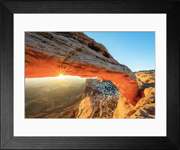 Framed Print : Mesa Arch at Sunrise, Canyonlands National Park, Utah, USA Framed Print : Mesa Arch at Sunrise, Canyonlands National Park, Utah, USA