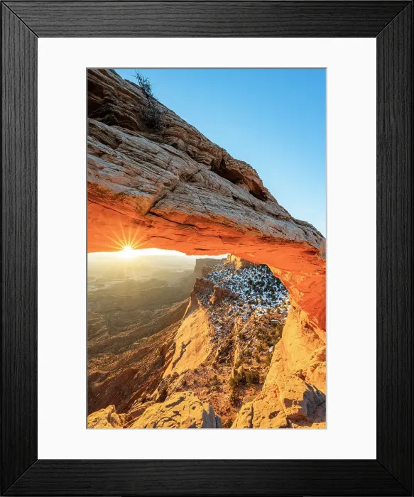 Framed Print : Mesa Arch at Sunrise, Canyonlands National Park, Utah, USA Framed Print : Mesa Arch at Sunrise, Canyonlands National Park, Utah, USA