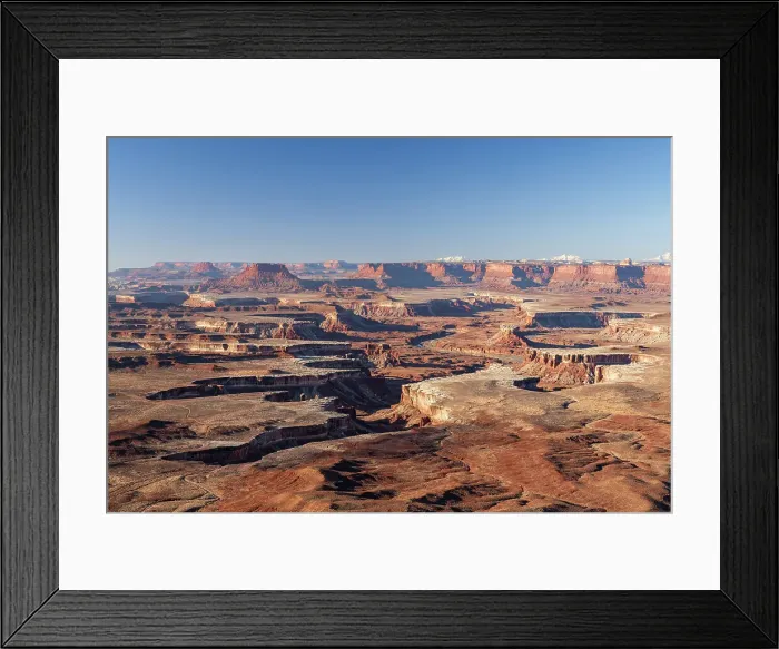 Framed Print : Island in the sky, Canyonlands National Park, Moab, Utah, USA