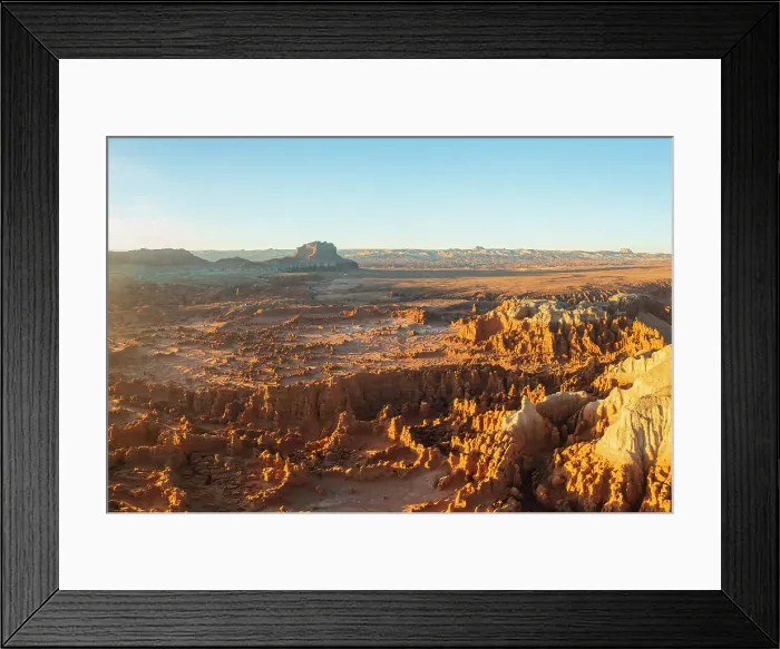 Framed Print : View over Goblin Valley State Park in the late afternoon, Utah, USA Framed Print : View over Goblin Valley State Park in the late afternoon, Utah, USA