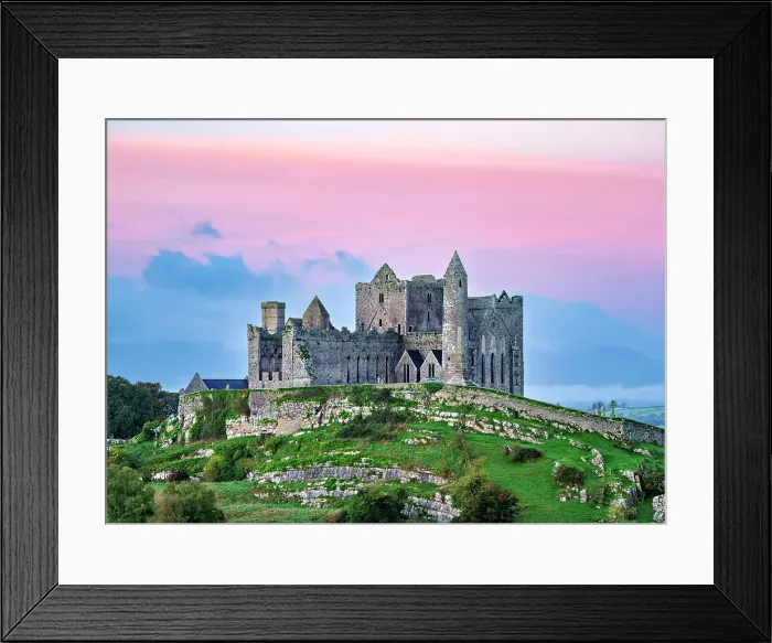 Framed Print : Rock of Cashel at dawn, Cashel, County Tipperary, Ireland Framed Print : Rock of Cashel at dawn, Cashel, County Tipperary, Ireland