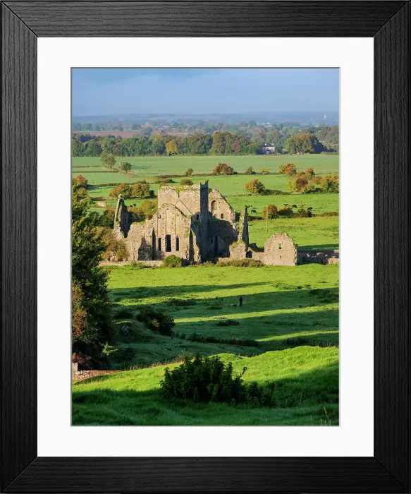 Framed Print : Hore Abbey, elevated view, Cashel, County Tipperary, Ireland Framed Print : Hore Abbey, elevated view, Cashel, County Tipperary, Ireland