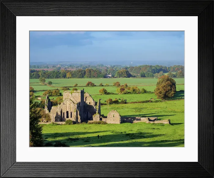 Framed Print : Hore Abbey, elevated view, Cashel, County Tipperary, Ireland Framed Print : Hore Abbey, elevated view, Cashel, County Tipperary, Ireland