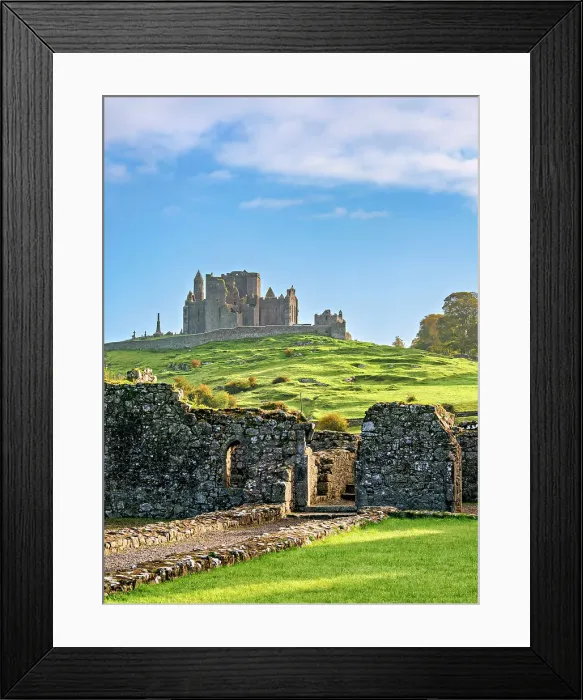 Framed Print : Hore Abbey and Rock of Cashel, Cashel, County Tipperary, Ireland