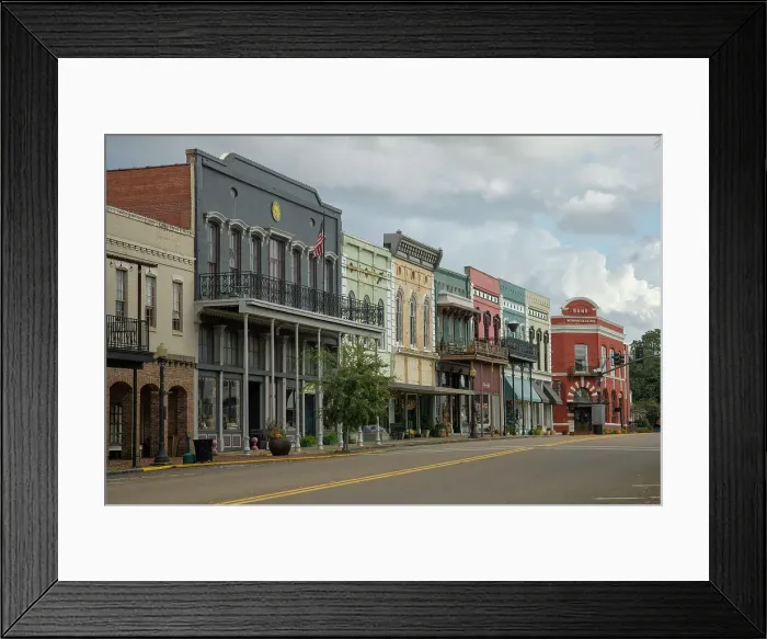 Framed Print : USA, Deep South, Mississippi, Canton, Natchez Trace, Canton town square Framed Print : USA, Deep South, Mississippi, Canton, Natchez Trace, Canton town square