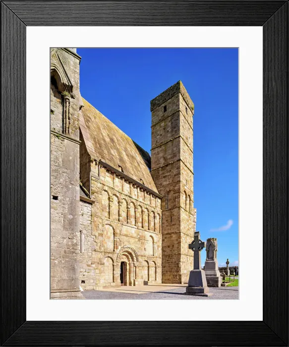 Framed Print : Cormac's Chapel, Rock of Cashel, Cashel, County Tipperary, Ireland