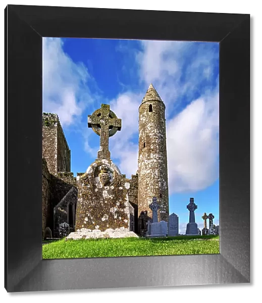 The Round Tower at Rock of Cashel, Cashel, County Tipperary, Ireland