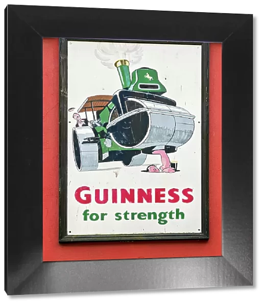 Guinness for strength Advert, Wexford, County Wexford, Ireland