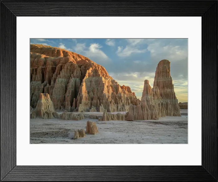 Framed Print : USA, Great Basin, Nevada, Cathedral Gorge State Park Framed Print : USA, Great Basin, Nevada, Cathedral Gorge State Park