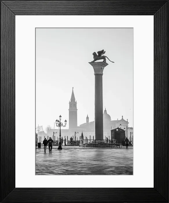 Framed Print : Piazza San Marco (St. Mark's Square) & Church of San Giorgio Maggiore, Venice, Veneto, Italy Framed Print : Piazza San Marco (St. Mark's Square) & Church of San Giorgio Maggiore, Venice, Veneto, Italy